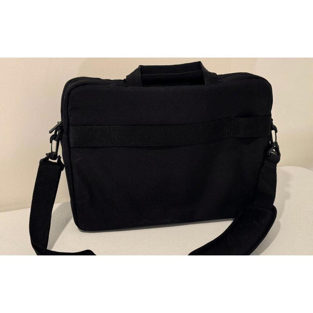 AmazonBasics Laptop Bag 15.6 Inch Black Nylon Briefcase